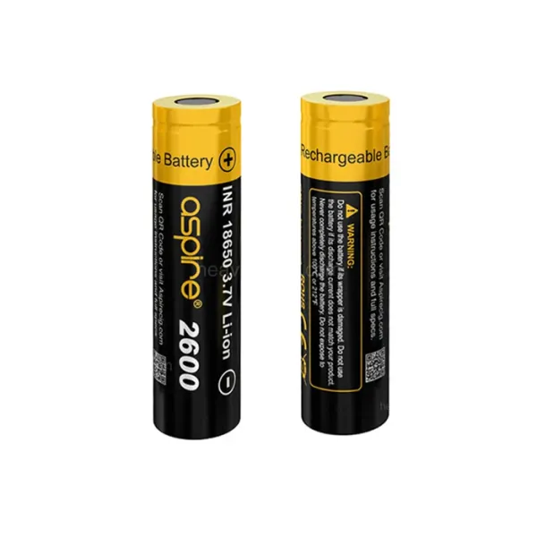 Batterie Aspire 18650 2600 mAh