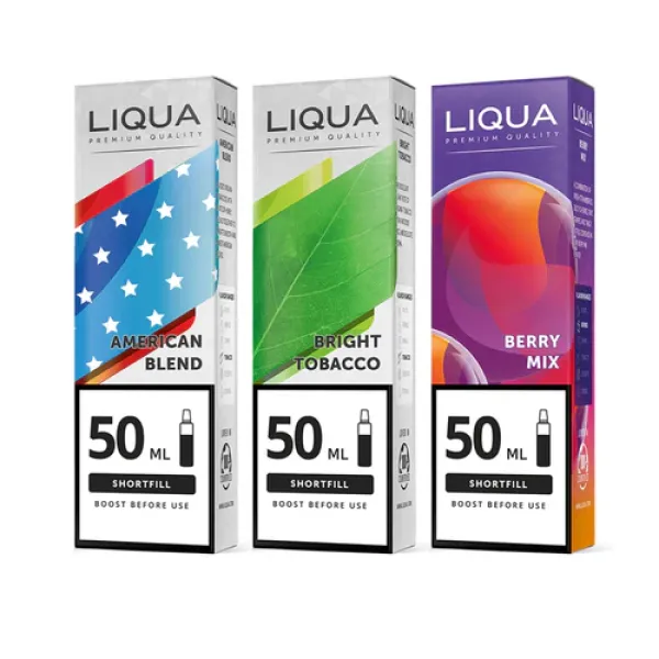 E-LIQUIDE LIQUA MIX&GO SHORT FILL